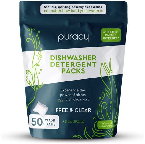 Puracy dishwasher pods - At Puracy, your family's safety and human health is of the utmost importance to us. We know that it's become all too common to be accidentally poisoned from consuming dishwasher pods, dishwashing liquid, or regular dish soap, so we took this into account when creating a safe, plant-powered formula for our Dishwasher Detergent.